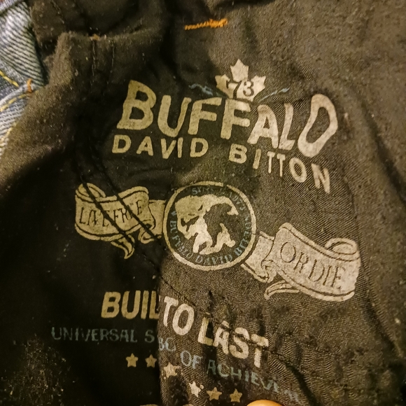 🦬Buffalo David Bitton 1972 W38xL34 Light Acid Wash Straight cut Men’s Jean.👖🧢 - Picture 7 of 16
